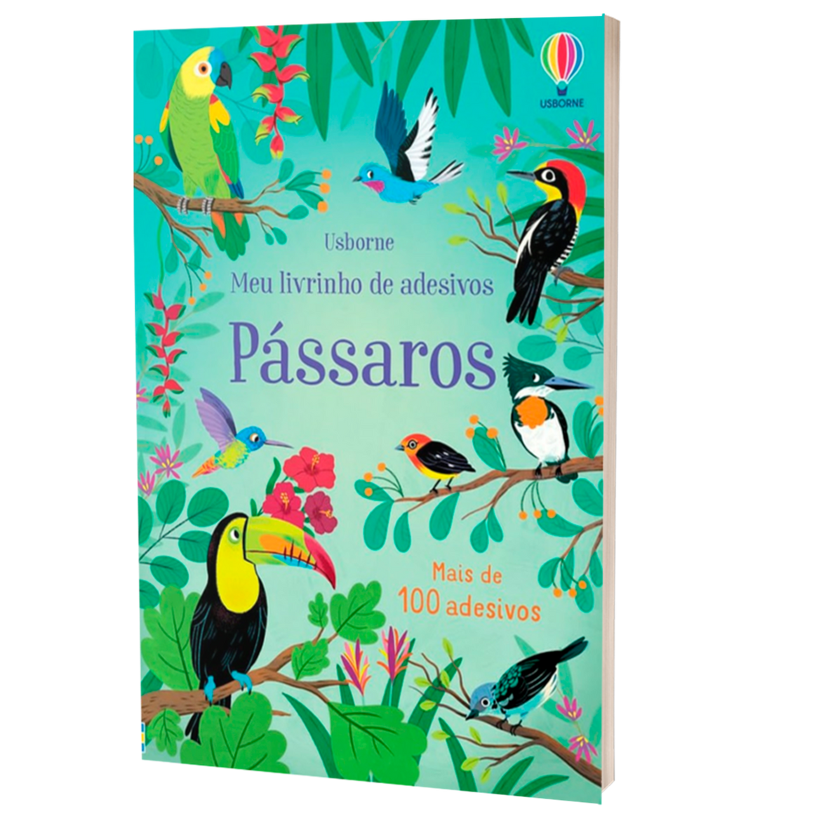 Pássaros: Meu Livrinho de Adesivos (+3)