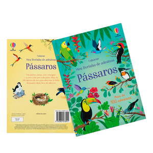 Pássaros: Meu Livrinho de Adesivos (+3)