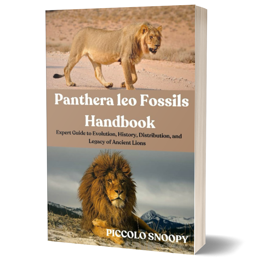Panthera leo Fossils Handbook: Expert Guide to Evolution, History, Distribution, and Legacy of Ancient Lions