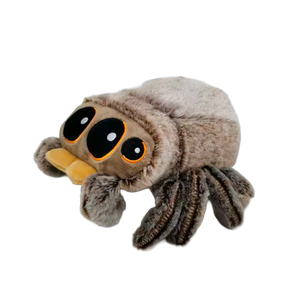 Pelúcias Macias de Animais: Aranha Preta Estilo Lucas (+3)