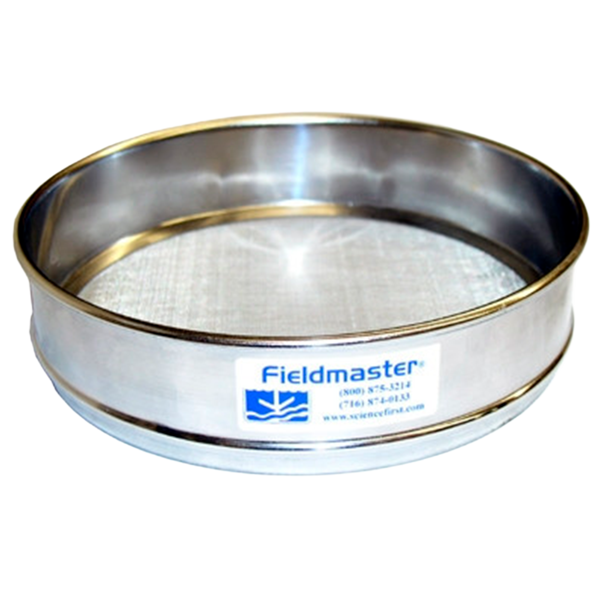 Peneiras Padrão Fieldmaster em Aço Inoxidável