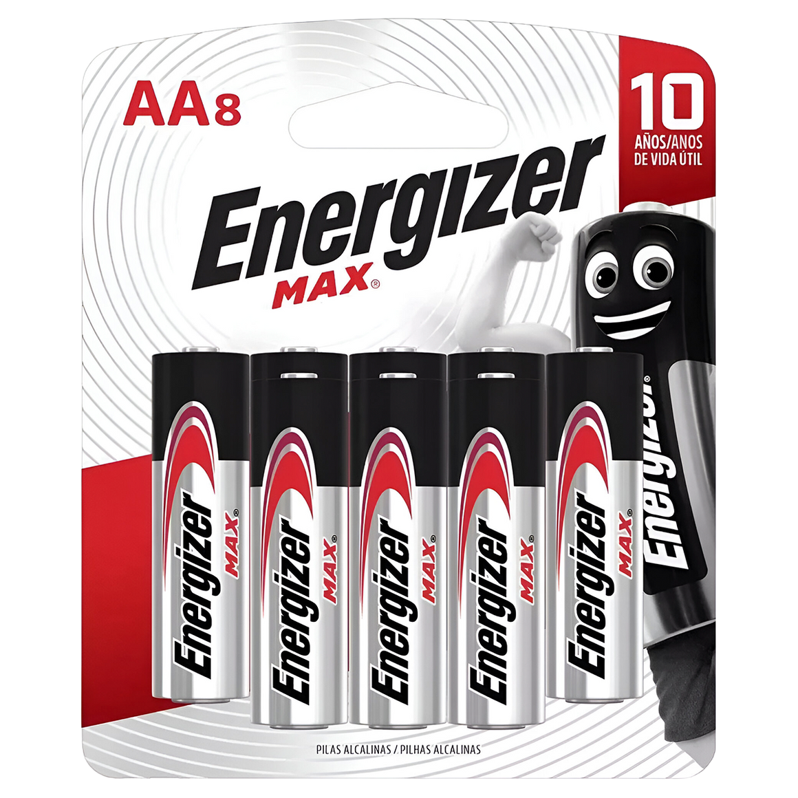 Pilhas Alcalinas Energizer Max AA