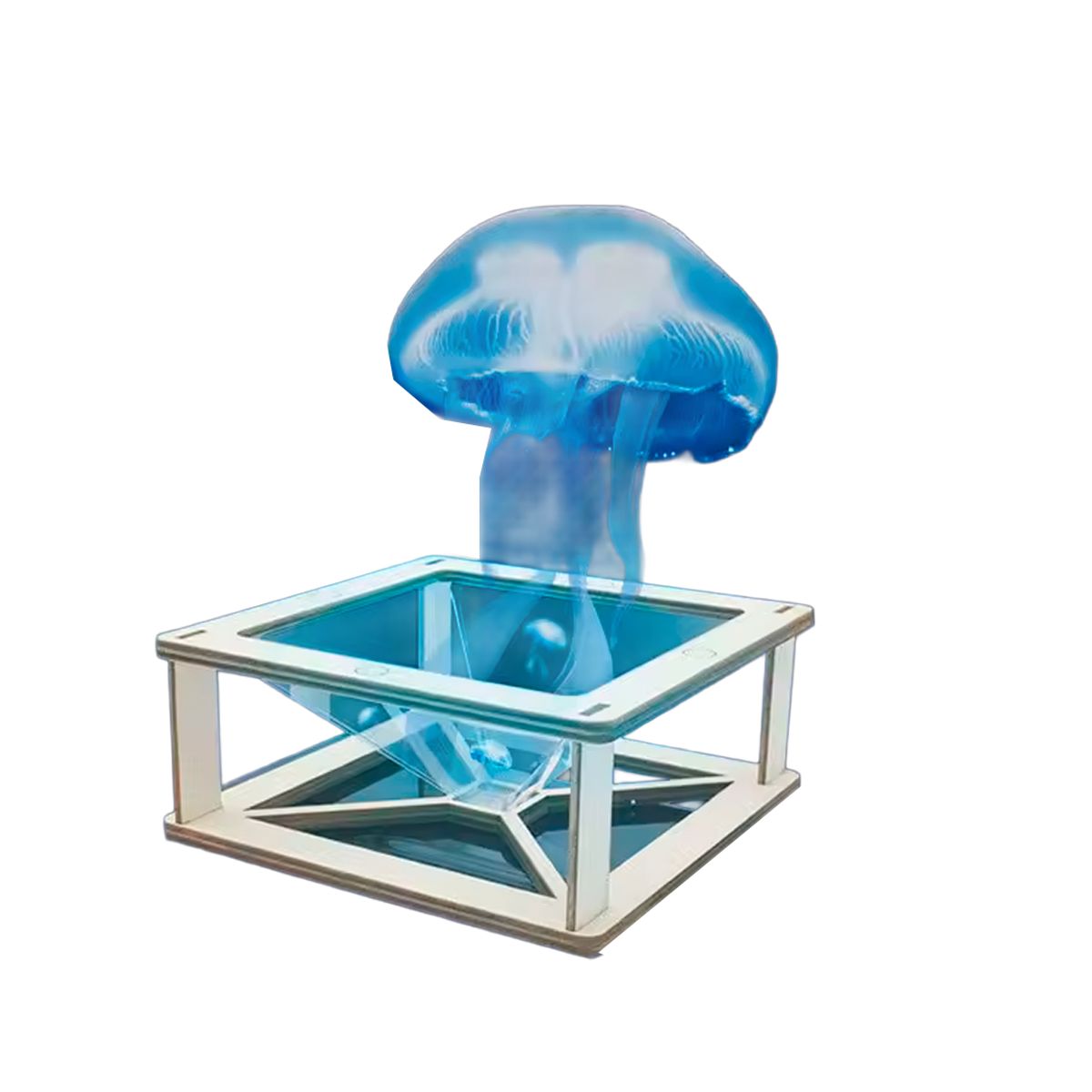 Projetor Holográfico 3D Feito à Mão (+6)