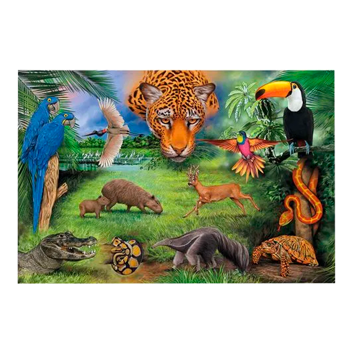Quebra-Cabeça - Fauna Brasileira de 150 Peças (+6)