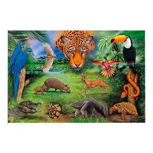 Quebra-Cabeça - Fauna Brasileira de 150 Peças (+6)