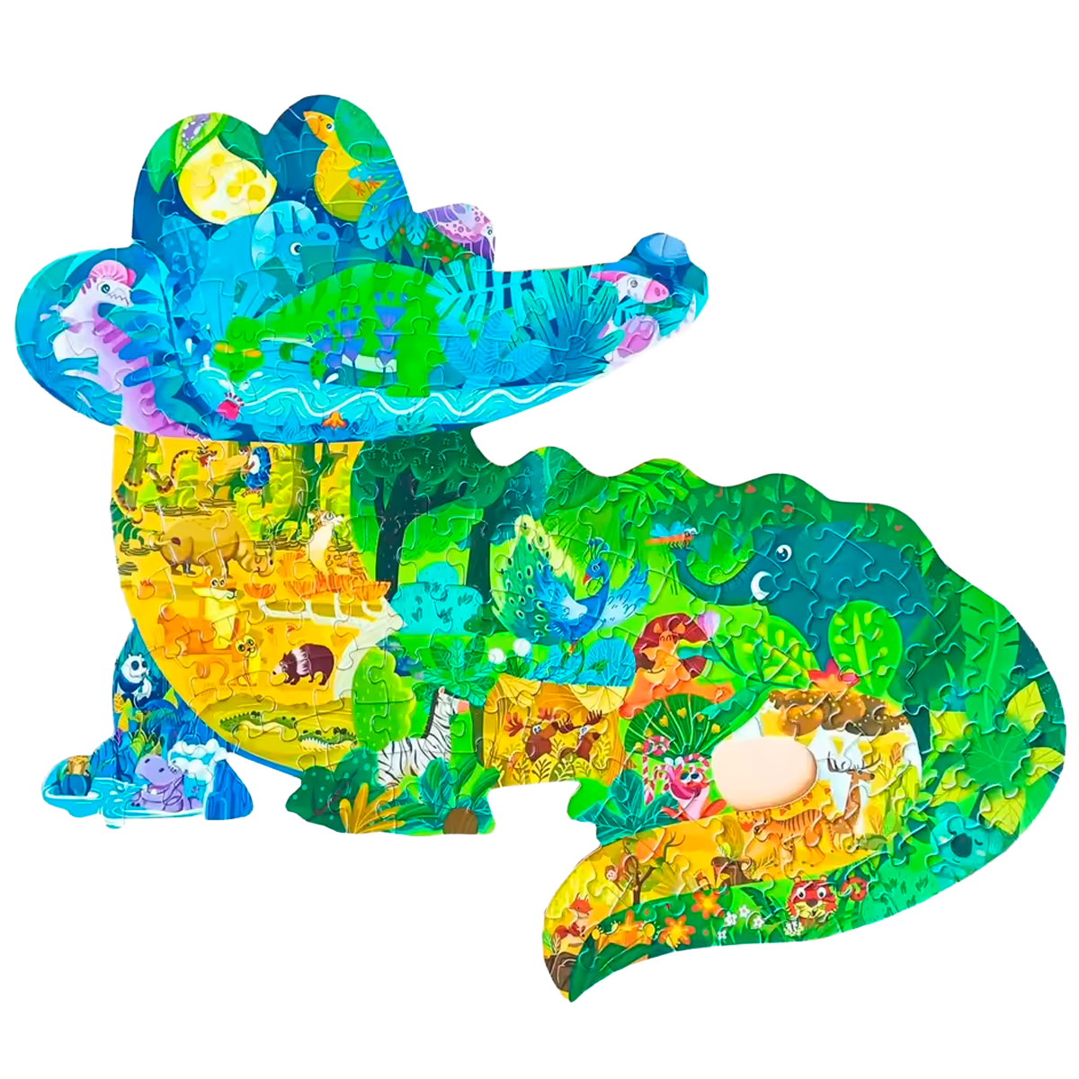 Quebra-Cabeça 3D de Animais Marinhos (+3)