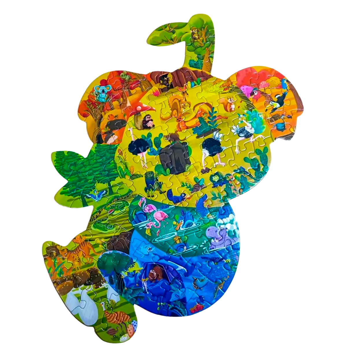 Quebra-Cabeça 3D de Animais Marinhos (+3)