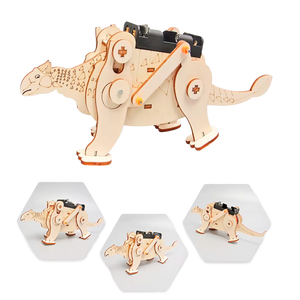Quebra-Cabeça 3D de Dinossauro Ankylosaurus para Montagem (+7)