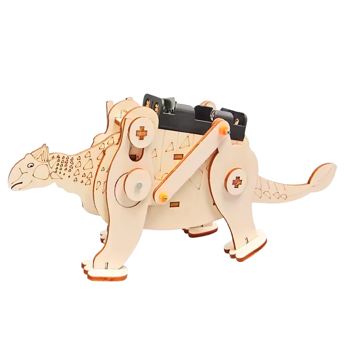 Quebra-Cabeça 3D de Dinossauro Ankylosaurus para Montagem (+7)