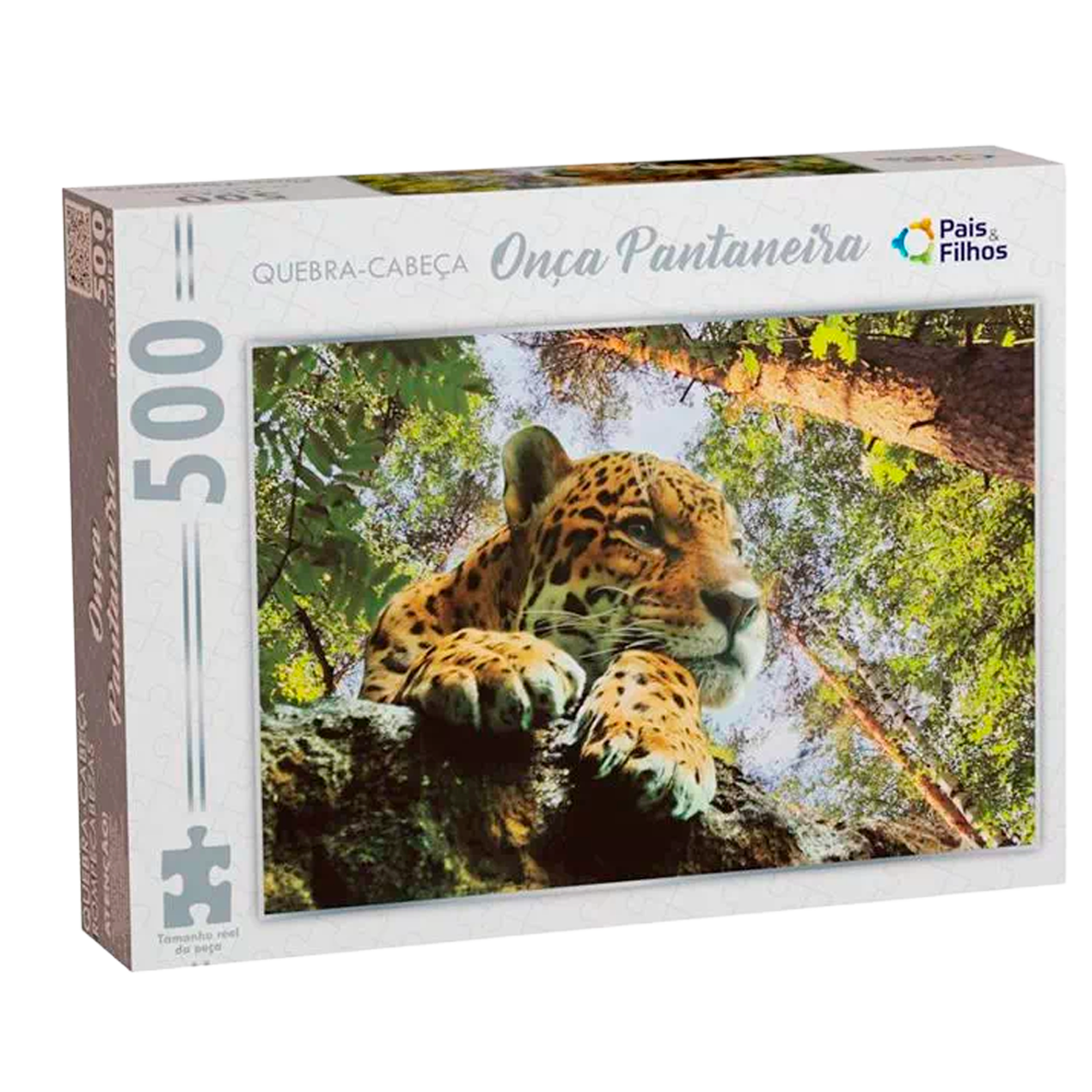 Quebra-Cabeça Pantaneira para Crianças – 500 Peças (+7)