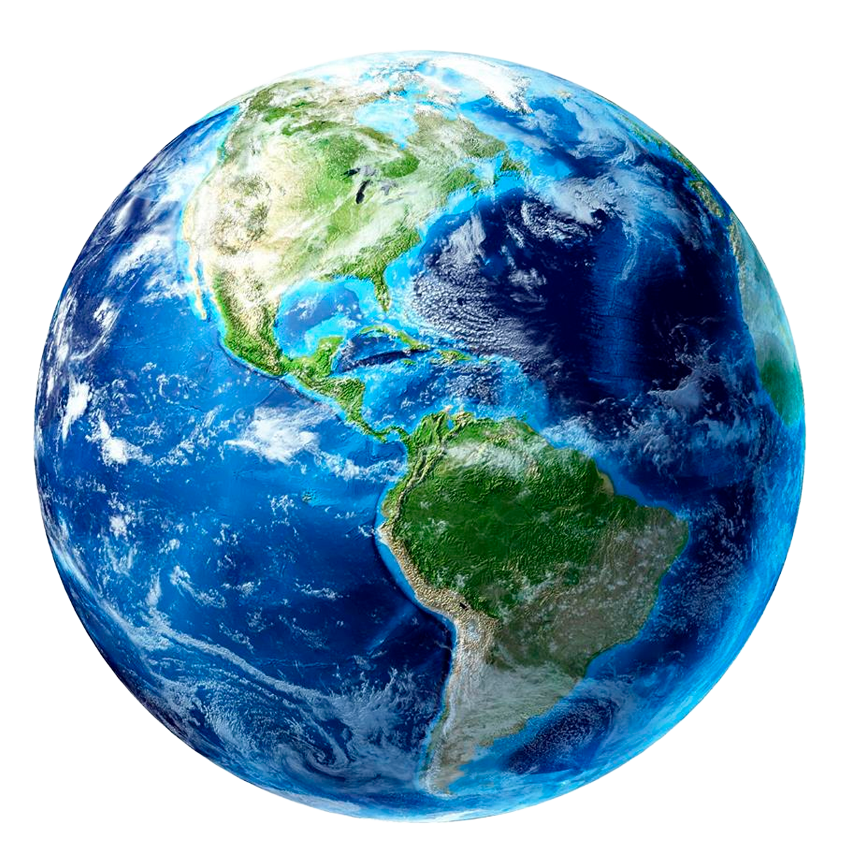 Quebra-Cabeça Redondo do Planeta Terra para Crianças – 500 Peças (+7)