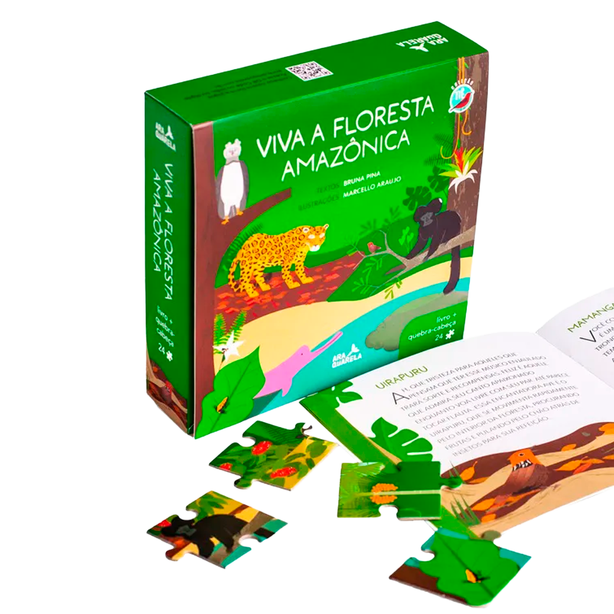 Quebra-Cabeça de Aves para Crianças de 100 Peças (+6)