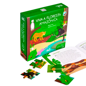 Quebra-Cabeça de Aves para Crianças de 100 Peças (+6)
