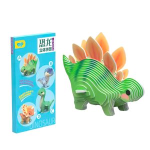 Quebra-cabeças 3D de Dinossauros (+3)