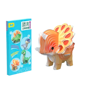 Quebra-cabeças 3D de Dinossauros (+3)