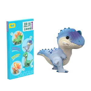 Quebra-cabeças 3D de Dinossauros (+3)