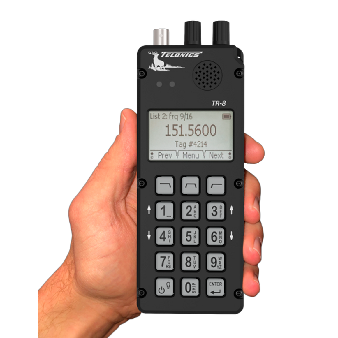 Receptor de Escaneamento Portátil Série TR 8