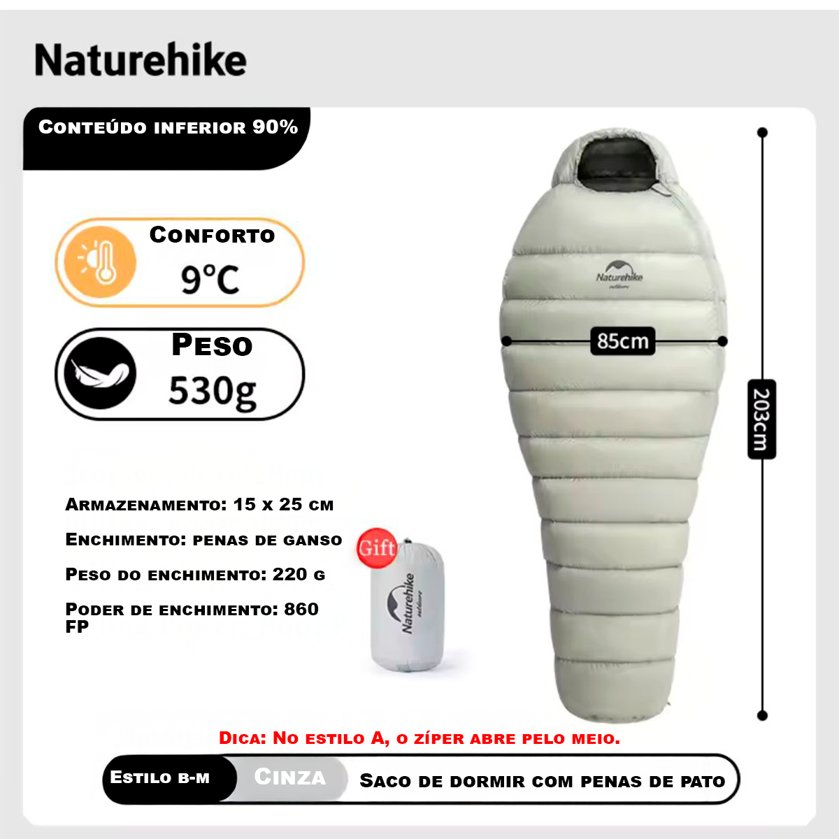 Rede Naturehike Ultraligeira Para 1–2 Pessoas Camping Antirrolamento Alargada