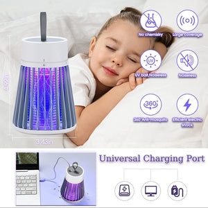 Armadilhas de Mosquitos por Choque Elétrico com Iluminação para Ambientes Externos/Internos