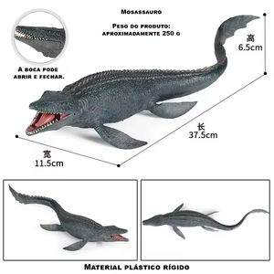 Simulação de Dinossauro Marinho Mosassauro (+14)