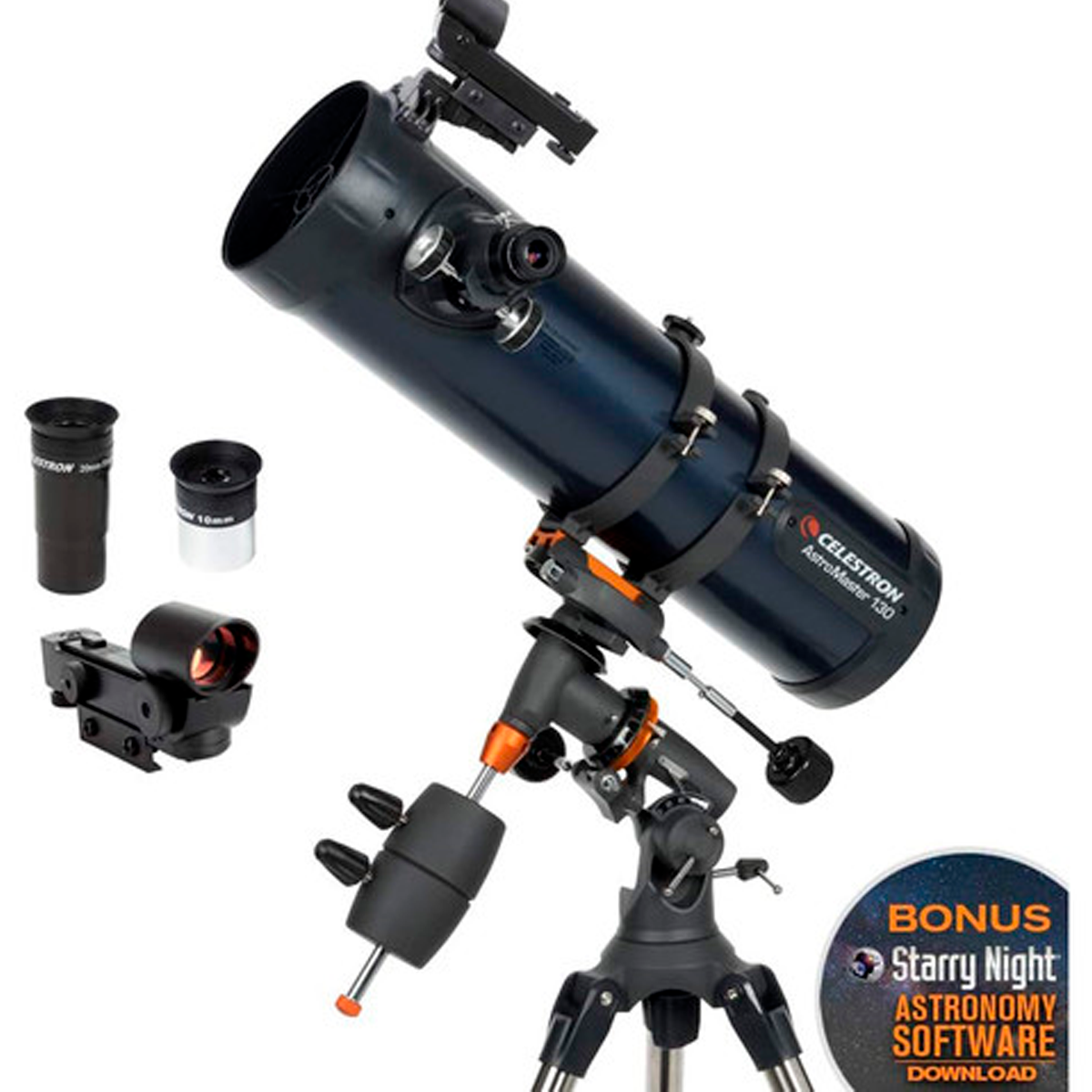 Telescópio Refletor Newtoniano Celestron AstroMaster 114EQ