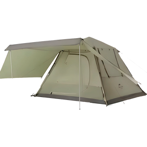 Tenda Automática Ango 4 com Saia de Neve para 4 Pessoas, Respirável, à Prova d'água, para Acampamento ao ar Livre