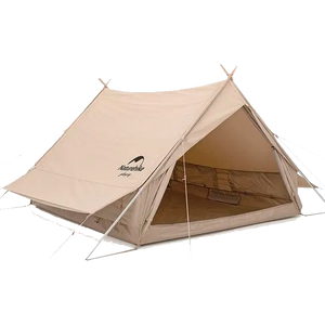 Tenda Naturehike Extend 4.8 Algodão Tipo A com Beiral Externo