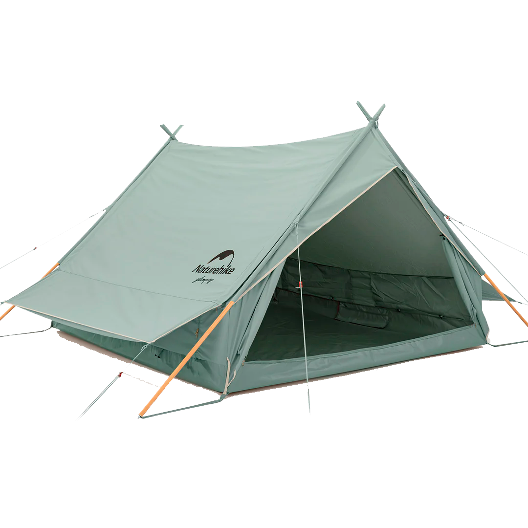 Tenda Naturehike Extend 4.8 Algodão Tipo A com Beiral Externo