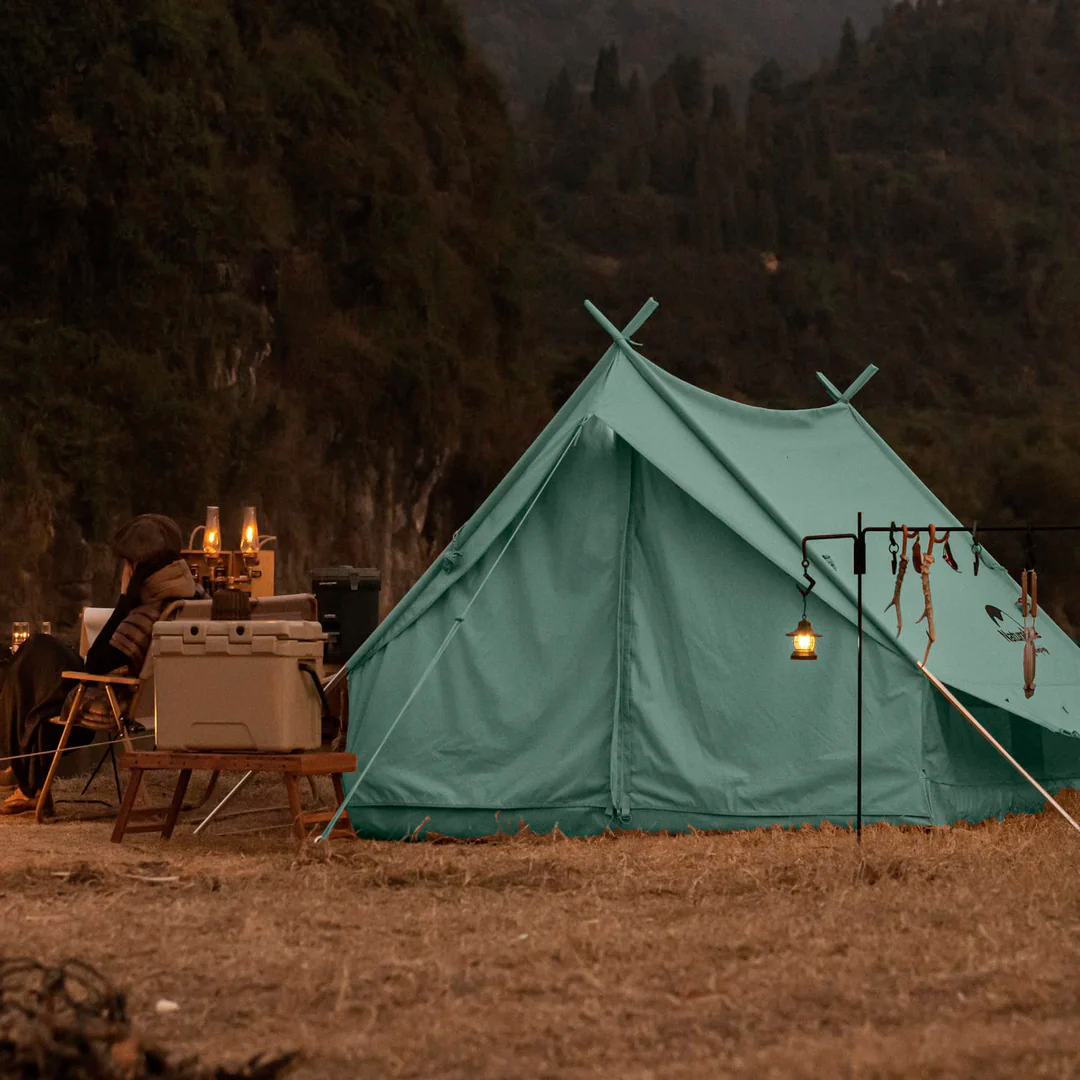 Tenda Naturehike Extend 4.8 Algodão Tipo A com Beiral Externo