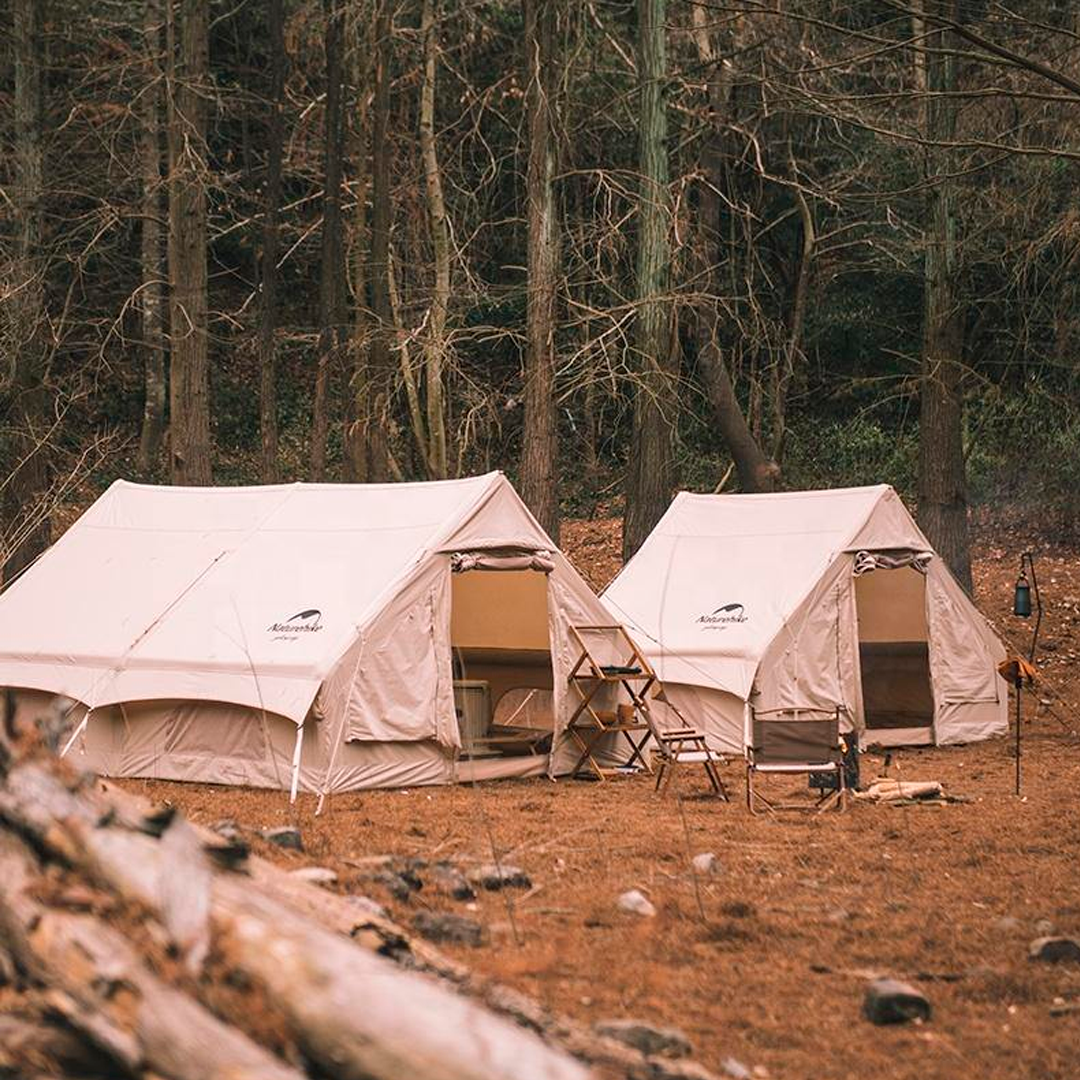 Tenda de Campanha Naturehike Air6.3 Air12.0 Inflável de Algodão Grosso