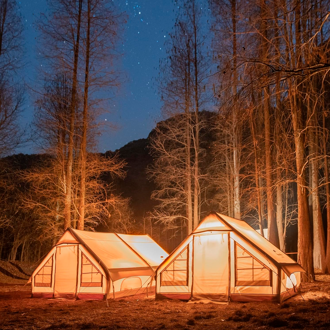 Tenda de Campanha Naturehike Air6.3 Air12.0 Inflável de Algodão Grosso