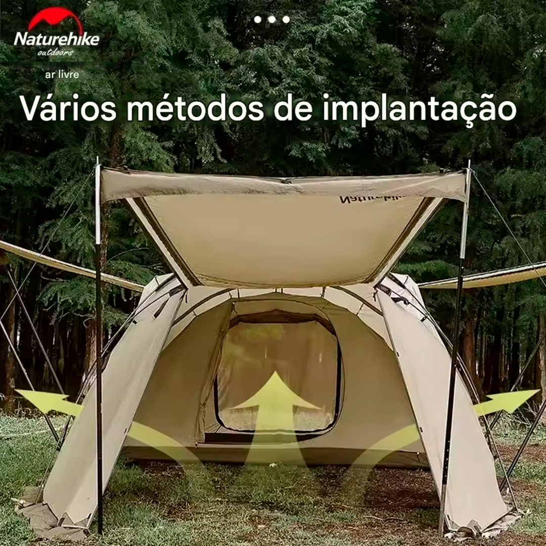 Tenda de Túnel leve, Ultraleve, para Caminhadas na Praia, Gazebo Dobrável
