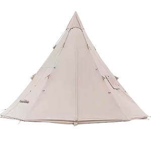 Tenda de acampamento Naturehike Pyramid A-Type Teepee com lareira para 5 a 8 pessoas