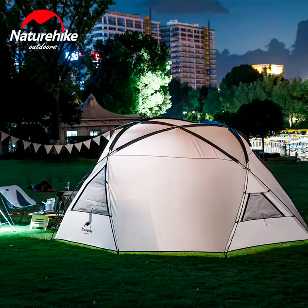 Tenda para Atividades ao ar Livre Naturehike, à Prova de Chuva e Proteção UV, Abrigo Solar para Camping e Praia