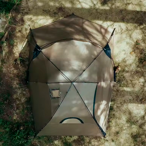 Tenda ultraleve Naturehike 15D de Silicone com Dupla Camada para 2 Pessoas e 4 Estações