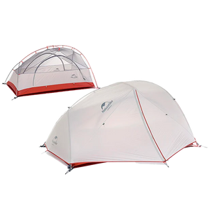 Tenda ultraleve Naturehike Star River para 2 pessoas 20D Silicone Trekking caminhada com ou sem saia de neve