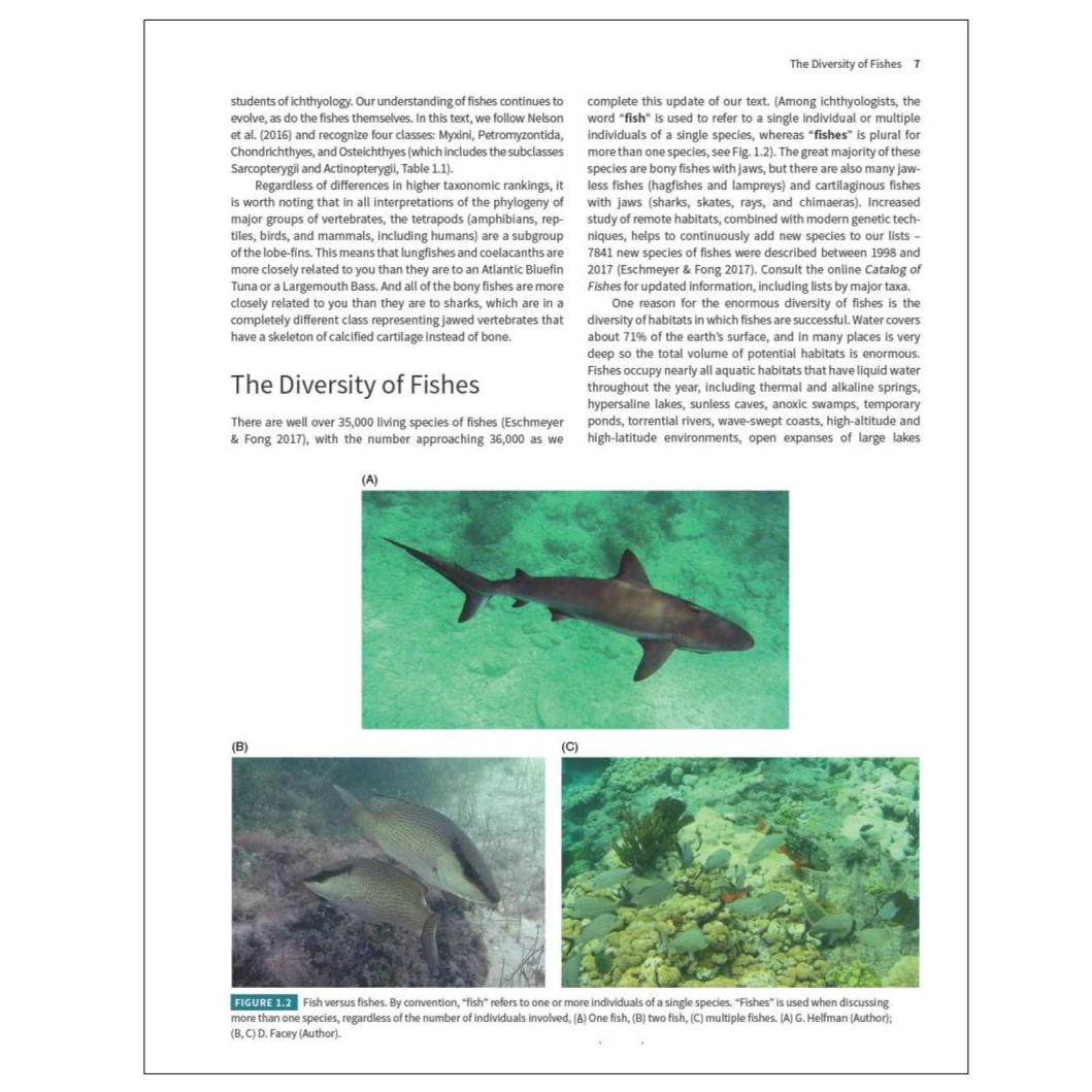 The Diversity of Fishes: Biology, Evolution and Ecology, 3rd Edition