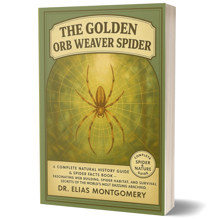 The Golden Orb Weaver Spider: A Complete Natural History Guide & Spider Facts Book – Fascinating Web Building, Spider Habitat, and Survival Secrets of the World’s Most Dazzling Arachnid
