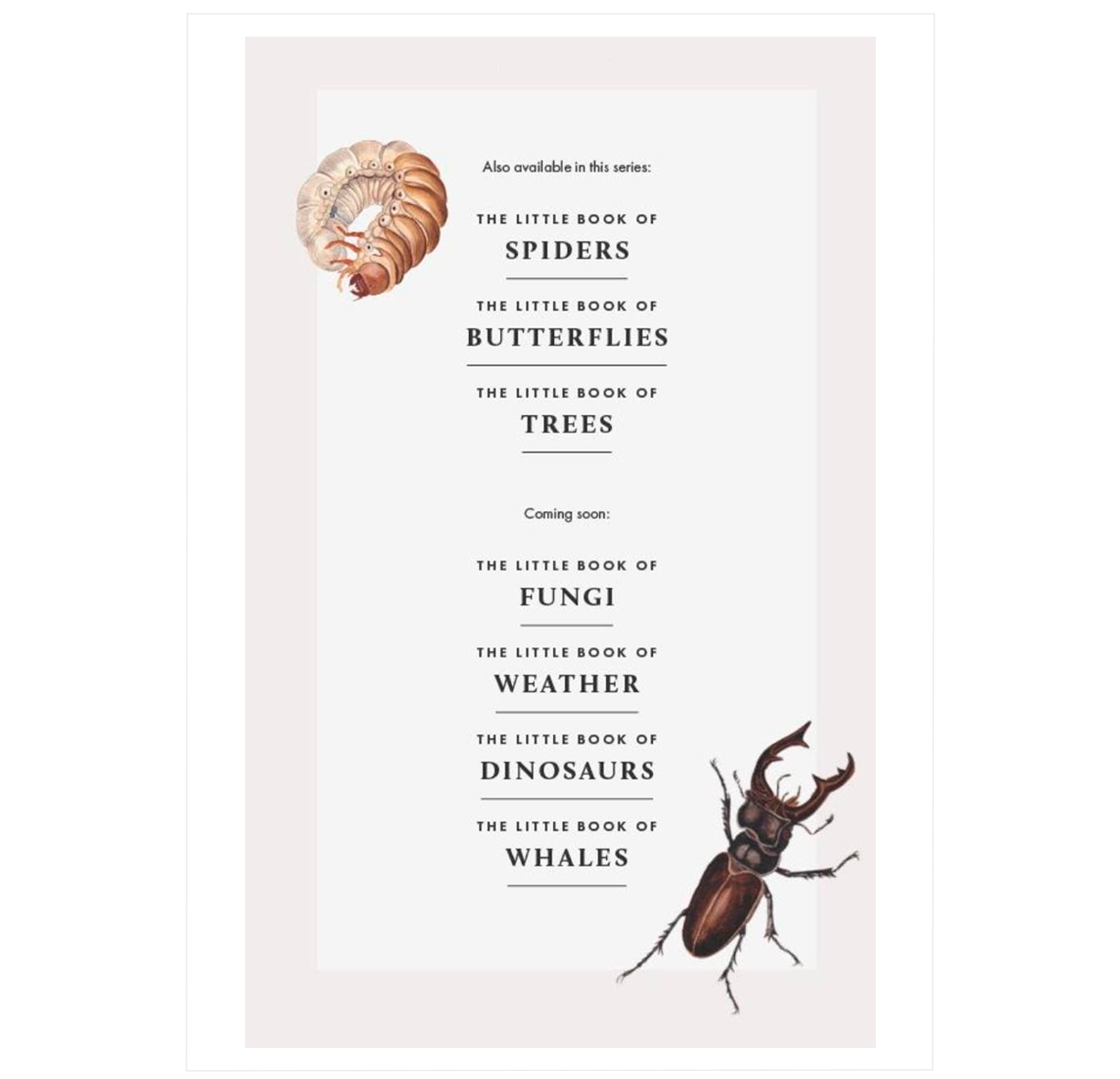 The Little Book of Beetles (Little Books of Nature)