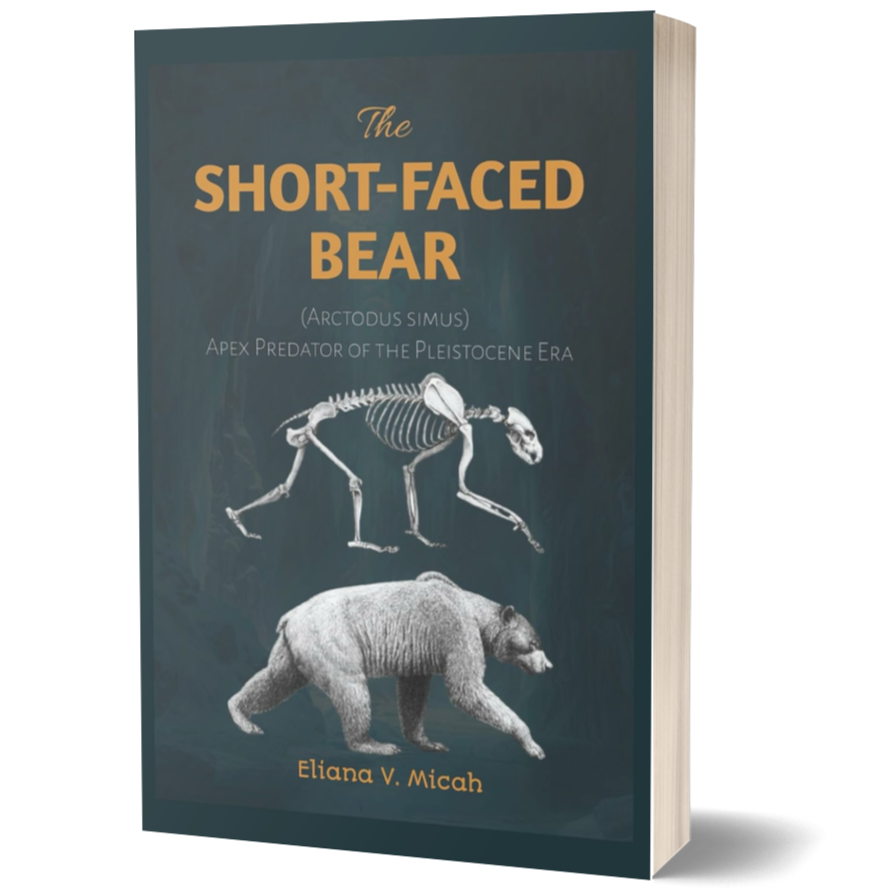 The Short-Faced Bear (Arctodus simus): Apex Predator of the Pleistocene Era: Exploring the Life and Legacy of Arctodus simus, the Mighty Rival of the Dire Wolf (Books About Prehistoric Animals)
