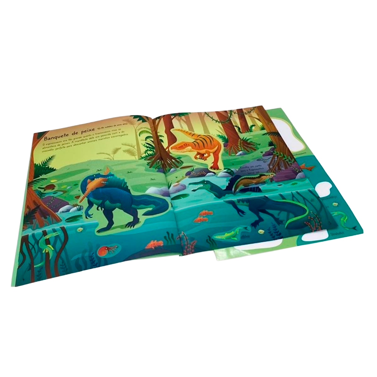 Tiranossauro e outros dinossauros enormes: Primeiros adesivos (+3) 