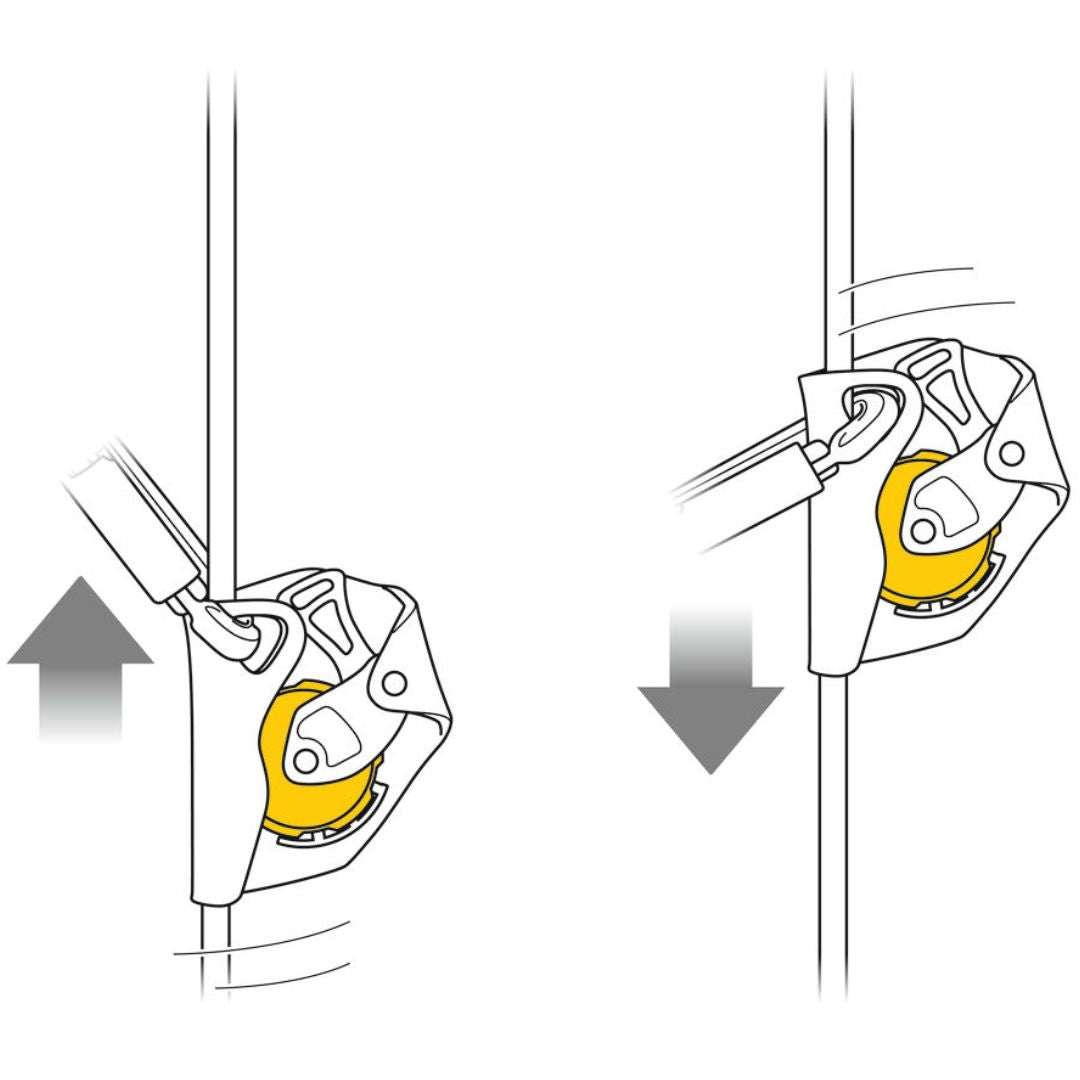 Trava-Quedas Deslizante para Corda Petzl ASAP