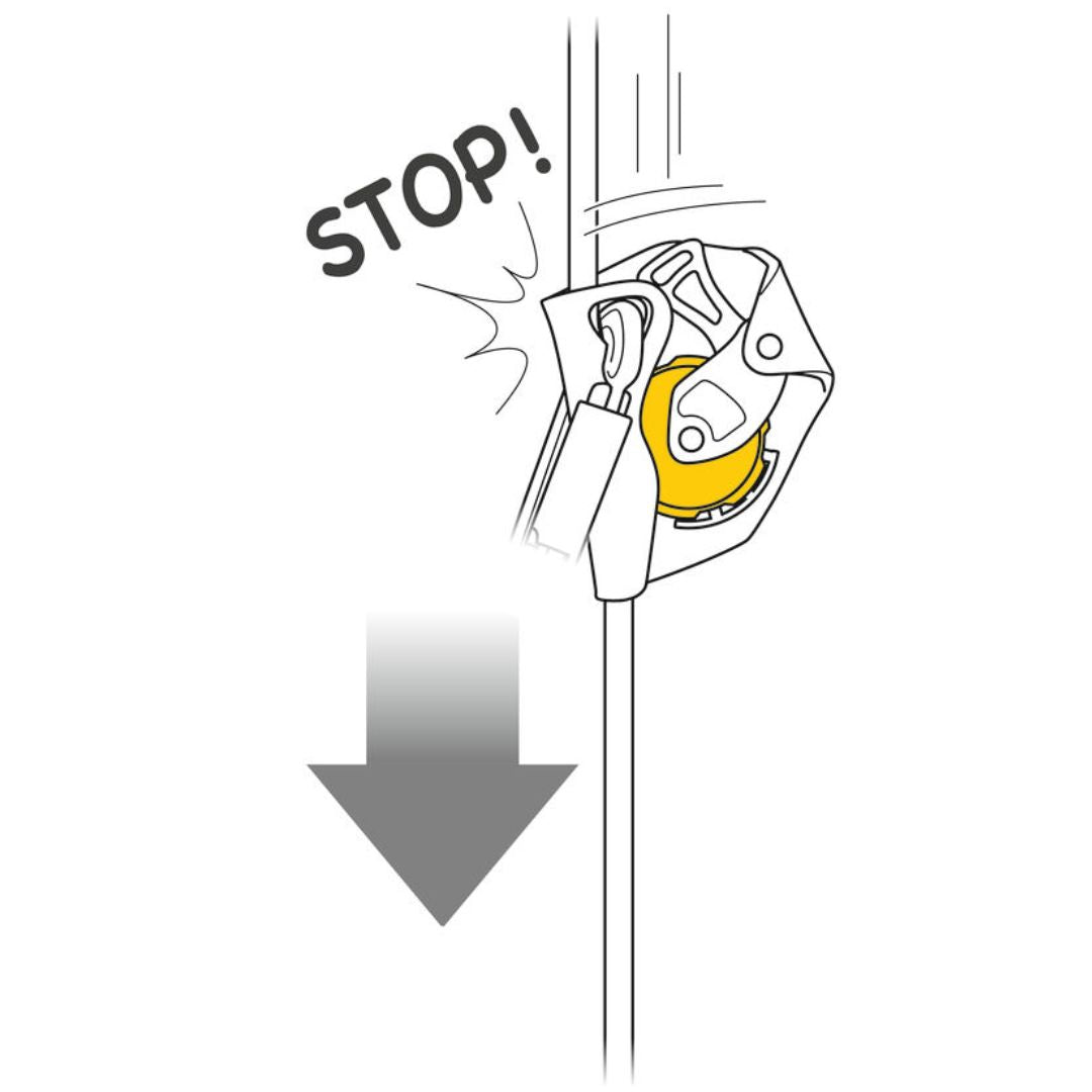 Trava-Quedas Deslizante para Corda Petzl ASAP