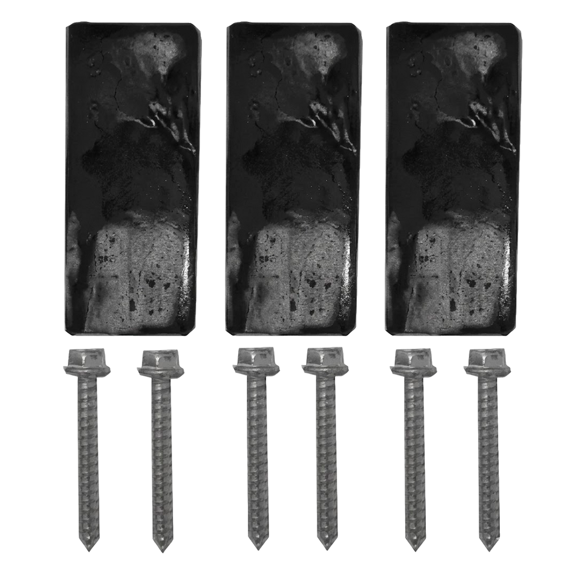 Kit de Almofadas de Alcatrão Ambient Weather para Instalação em Tripé de Telhado