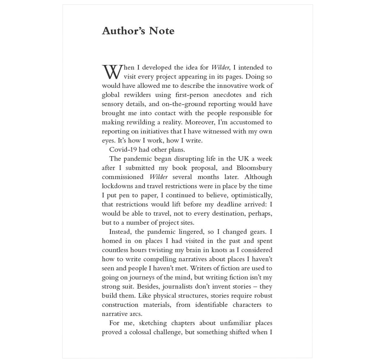 Wilder: How Rewilding is Transforming Conservation and Changing the World