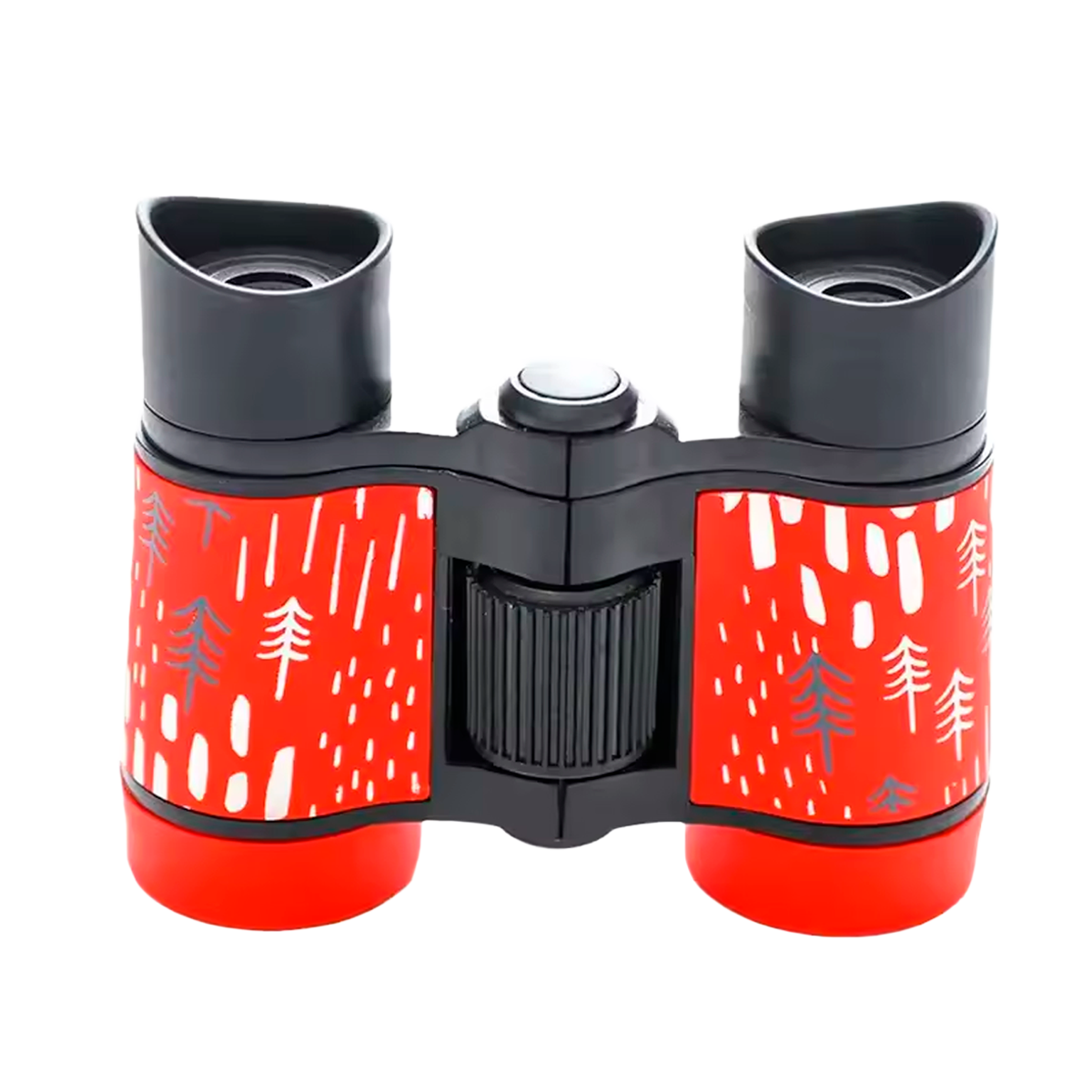 Binóculo Infantil Dobrável 4x30mm para Acampamento ao Ar Livre – Observação de Aves e Aprendizado Educativo (+3)