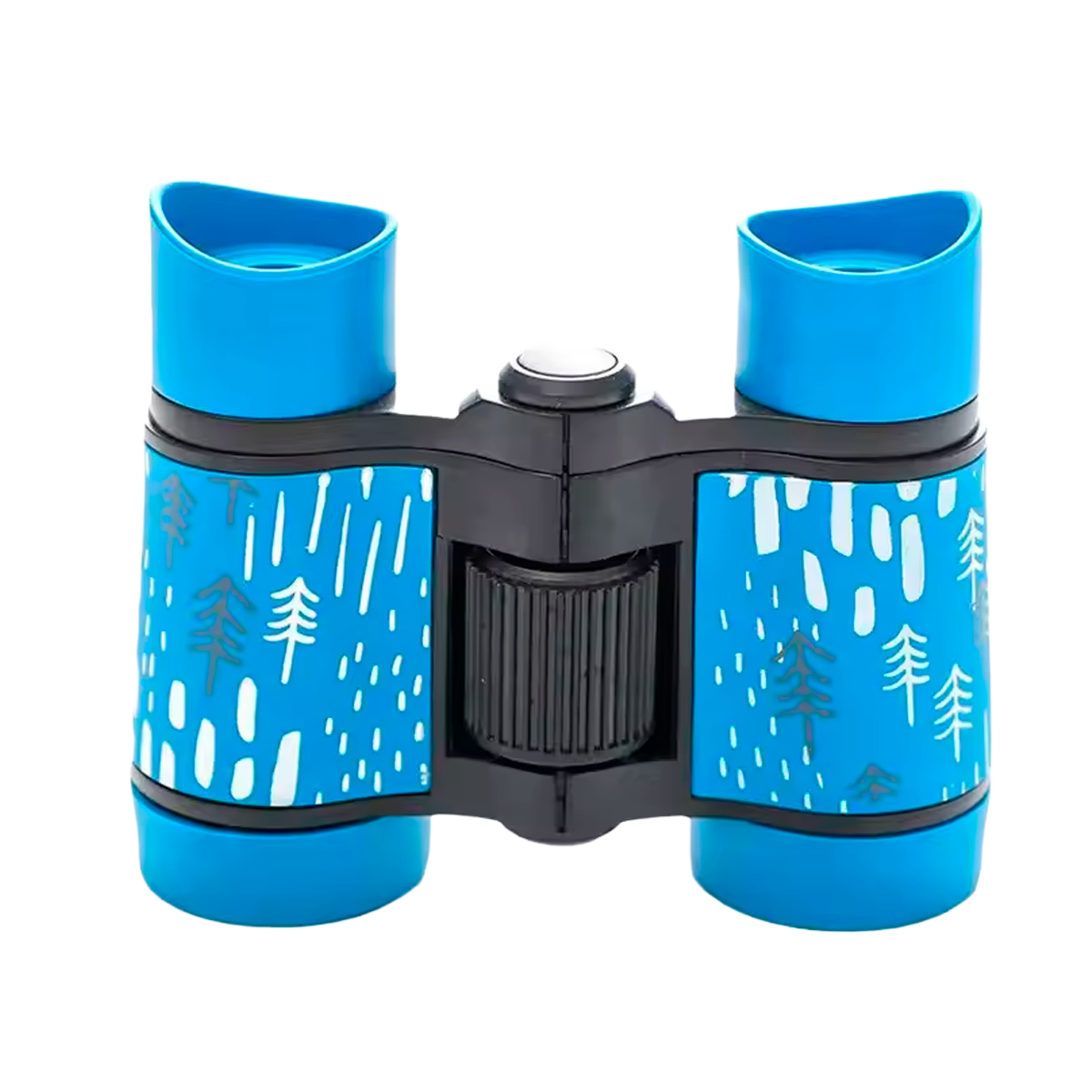 Binóculo Infantil Dobrável 4x30mm para Acampamento ao Ar Livre – Observação de Aves e Aprendizado Educativo (+3)