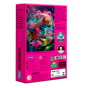 Jaguar Neon – Quebra-Cabeça de 500 Peças Nano (+8)
