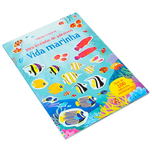 Vida Marinha: Meu Livrinho de Adesivos (+3) ²⁵