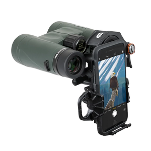 Kit Adaptador Universal para Binóculos, Microscópios e Telescópios para Smartphone Celestron NEXYZ DX